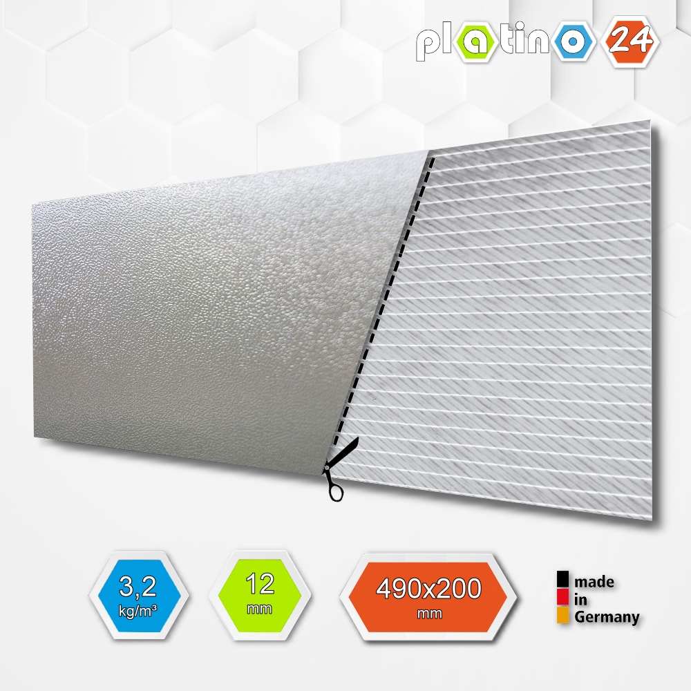 Sound insulation mat for bonnet insulation, insulation mat for other body parts