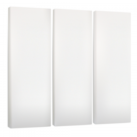 3x Basotect ® B sound absorber mat / Rectangular each 825x275x50mm - WHITE