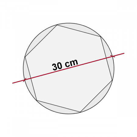 6 Absorber Wabenform aus Basotect ® G+ / je 2 Stück 300 x 300 x 30/50/70mm