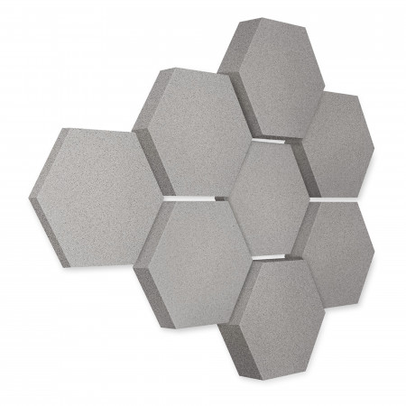 Edition LOFT Honeycomb - 8 absorbers made of Basotect ® - Colour: Platinum