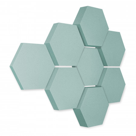 Edition LOFT Honeycomb - 8 absorbers made of Basotect ® - Colour: Ocean