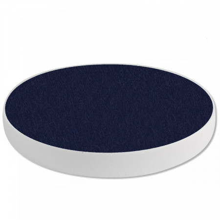 1 Acoustic sound absorber made of Basotect ® G+ / circle 40 cm (night blue)