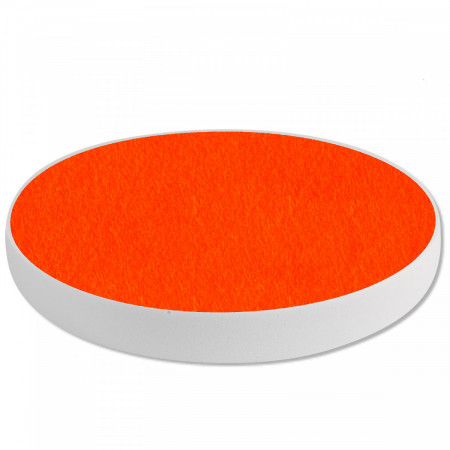1 Acoustic sound absorber made of Basotect ® G+ / circle 40 cm (orange)