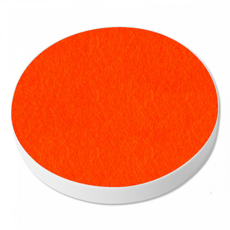 1 Acoustic sound absorber made of Basotect ® G+ / circle 55 cm (orange)