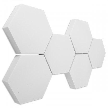 6 honeycomb absorbers made of Basotect ® G+ / each 300 x 300 x 70 mm