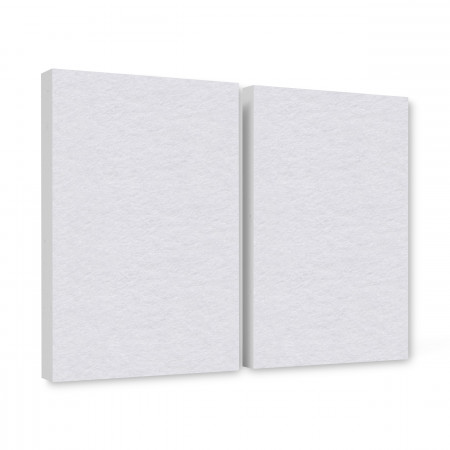 2 Schallabsorber aus Basotect ® G+ / Wandbild Akustik Schalldämmung je 82,5x55cm