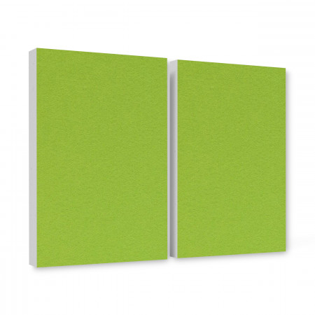 2 Schallabsorber aus Basotect ® G+ / Wandbild Akustik Schalldämmung je 82,5x55cm