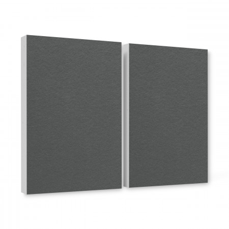 2 Schallabsorber aus Basotect ® G+ / Wandbild Akustik Schalldämmung je 82,5x55cm