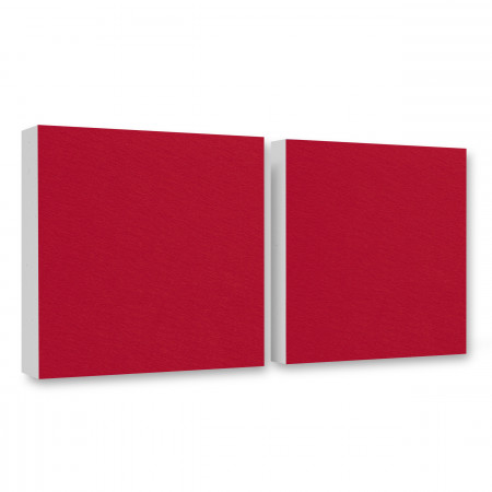 2 Schallabsorber Colore aus Basotect ® G+ / Akustik Schalldämmung 55x55cm