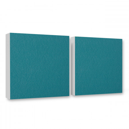 2 Schallabsorber Colore aus Basotect ® G+ / Akustik Schalldämmung 55x55cm