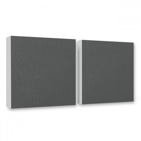 2 Schallabsorber Colore aus Basotect ® G+ / Akustik Schalldämmung 55x55cm