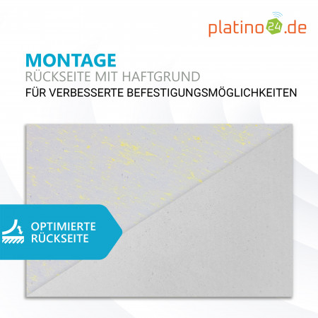 6 Absorber Wabenform aus Basotect ® G+ je 300 x 300 x 70mm &quote;Colore&quote; PETROL