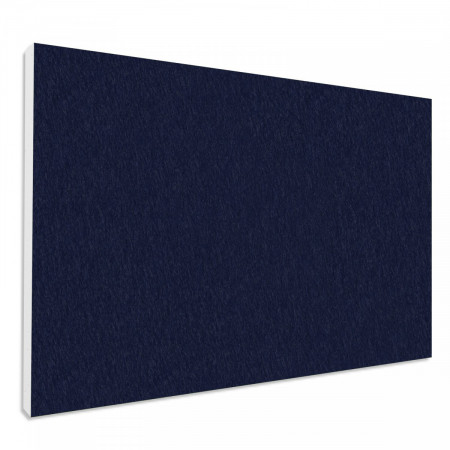 Schallabsorber aus Basotect ® G+ / Wandbild Akustik Schalldämmung 82,5x55cm (Nachtblau)