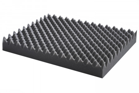 1 Knobbed foam mat - 1000x500x30mm - self-adhesive