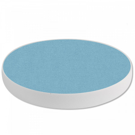 1 Akustik Schallabsorber aus Basotect ® G+ / Kreis 40 cm (Hellblau)