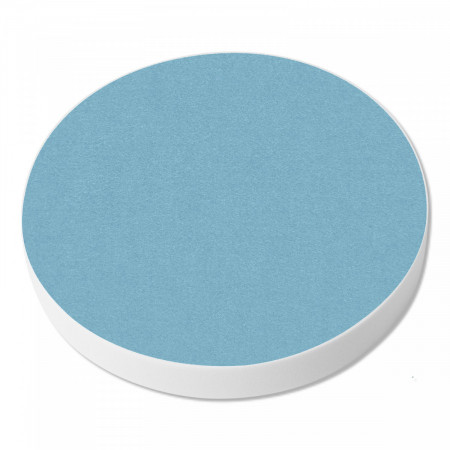 1 Akustik Schallabsorber aus Basotect ® G+ / Kreis 55 cm (Hellblau)