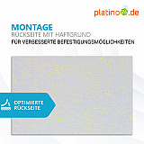 3x Basotect ® B sound absorber mat / 825x550x50mm - WHITE