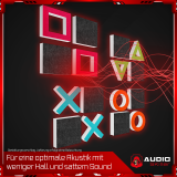 AUDIO SKiller 16 Schallabsorber Set #05 Level UP aus Basotect G+® mit Akustikfilz/Akustikverbesserung für Gamer, Streamer, Youtuber