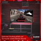 AUDIO SKiller 1 Schallabsorber Element Level UP Quadrat aus Basotect G+® mit Akustikfilz in Schwarz/Akustikverbesserung für Gamer, Streamer, Youtuber