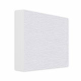 AUDIO SKiller 1 Schallabsorber Element Level UP Quadrat aus Basotect G+® mit Akustikfilz in Weiß/Akustikverbesserung für Gamer, Streamer, Youtuber