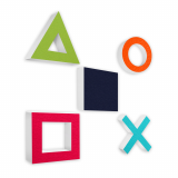 AUDIO SKiller 5 Sound Absorber Set #05 Level UP made of Basotect G+® with acoustic felt/acoustic improvement for gamers, streamers, youtubers.