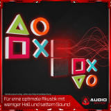 AUDIO SKiller 10 Sound Absorber Set #02 Level UP made of Basotect G+® with acoustic felt/acoustic improvement for gamers, streamers, youtubers.