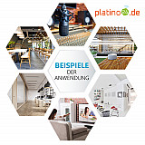 Edition &quote;LOFT&quote; Honeycomb - 9 Absorber aus Basotect ® - Farbe: Platinum + Anthracite + Aqua