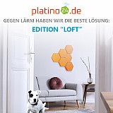 Edition &quote;LOFT&quote; Honeycomb - 6 absorbers made of Basotect ® - Colour: Juice