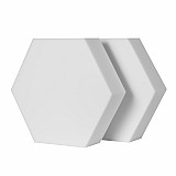 6 honeycomb absorbers made of Basotect ® G+ / 300 x 300 x 50/70mm