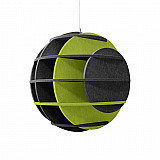 &quote;SATELLITE&quote; 3D acoustic object sphere ANTHRACITE for optimal room acoustics, INNOVATIVE DESIGN / DM: 40 cm