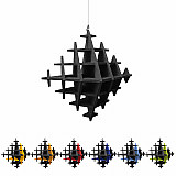 &quote;CUBO&quote; 3D acoustic object cube ANTHRACITE for optimal room acoustics, INNOVATIVE DESIGN / 40 cm