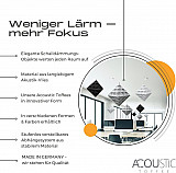 &quote;CUBO&quote; 3D acoustic object cube MONO for optimal room acoustics, INNOVATIVE DESIGN / 58 cm