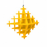 &quote;CUBO&quote; 3D acoustic object cube MONO for optimal room acoustics, INNOVATIVE DESIGN / 58 cm