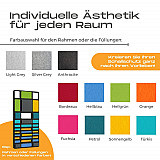 „MANHATTAN“ 6er-Set 3D-Akustik-Objekt für optimale Raumakustik / INNOVATIVES DESIGN / 200 x 150cm