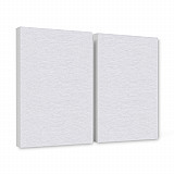 2 Basotect ® G+ sound absorber / Wall object acoustic sound insulation 82,5x55cm