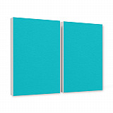 2 Basotect ® G+ sound absorber / Wall object acoustic sound insulation 82,5x55cm