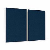 2 Basotect ® G+ sound absorber / Wall object acoustic sound insulation 82,5x55cm