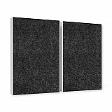 2 Basotect ® G+ sound absorber / Wall object acoustic sound insulation 82,5x55cm