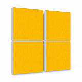 4 Sound absorber Colore made of Basotect ® G+ / acoustic sound insulation 55x55cm