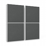 4 Sound absorber Colore made of Basotect ® G+ / acoustic sound insulation 55x55cm