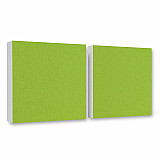 2 Sound absorber Colore made of Basotect ® G+ / acoustic sound insulation 55x55cm