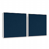 2 Sound absorber Colore made of Basotect ® G+ / acoustic sound insulation 55x55cm