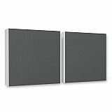 2 Sound absorber Colore made of Basotect ® G+ / acoustic sound insulation 55x55cm