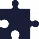 4x PUZZLE acoustic elements made of Basotect ® G+ sound insulation sound absorber - dark blue + bordeaux