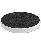 8 Acoustic sound absorbers made of Basotect ® G+ / Circle Multicolour Set 01