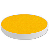 8 Acoustic sound absorbers made of Basotect ® G+ / Circle Multicolour Set 01