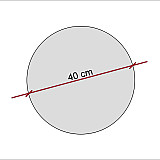 5 Acoustic sound absorbers made of Basotect ® G+ / Circle Multicolour Set 10