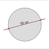 6 Acoustic sound absorbers made of Basotect ® G+ / Circle Multicolour Set 16
