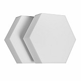 12 Absorber Wabenform aus Basotect ® G+ / je 4 Stück 300 x 300 x 30/50/70mm