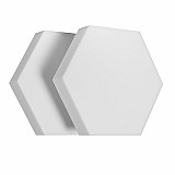 12 Absorber Wabenform aus Basotect ® G+ / je 4 Stück 300 x 300 x 30/50/70mm